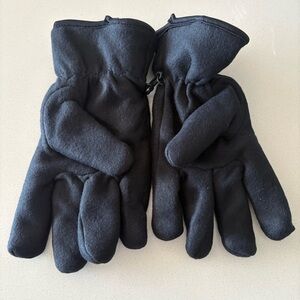 Black Fleece Winter Gloves - New